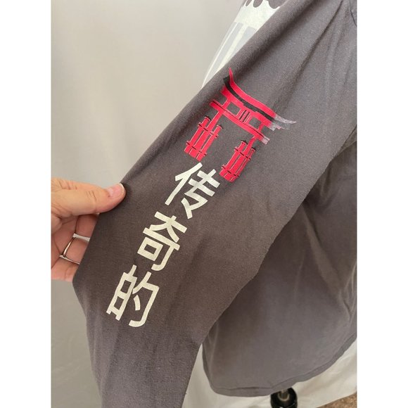 Legendary Gray Long Sleeve Graphic Tee - Picture 10 of 15